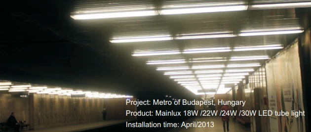 Luces LED en Tubo MXTU